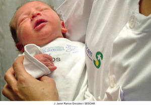 En 2016, se produjeron en el Hospital de Guadalajara 1.568 partos en los que nacieron 1.603 bebés