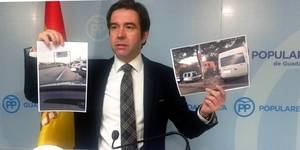 Robisco denuncia la improvisación de la Junta : No hay 600 plazas de aparcamiento gratuitas en el Hospital de Guadalajara. Ni la mitad