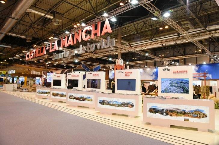 El stand de Castilla-La Mancha en Fitur 2017 recibe más de 100.00 visitantes