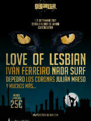 Love of Lesbian, grupo confirmado para el Festival Gigante