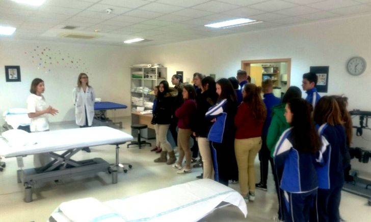 Los alumnos de los Agustinianos visitan el Instituto de Enfermedades Neurológicas de Castilla-La Mancha