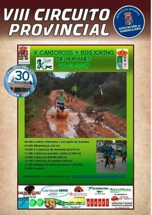 El domingo 26, última prueba del VIII Circuito Provincial de Canicross en Humanes
