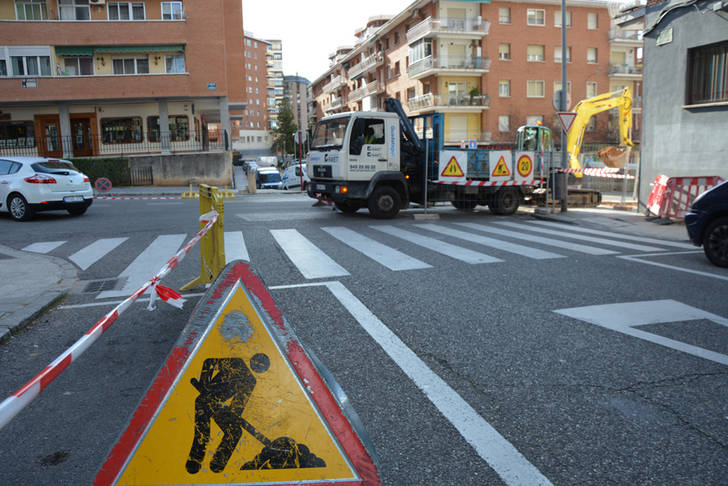 El miércoles, corte de suministro de agua en diversas calles de Guadalajara por las obras de mejora en la calle Sigüenza