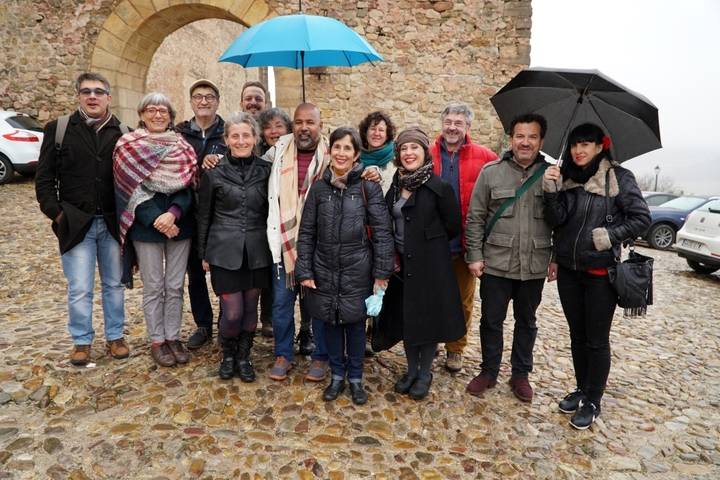 Diez artistas internacionales crean en Sigüenza un espectáculo inédito que se estrenará el día 17 en el Buero Vallejo