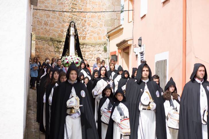 Solemne, sonora y concurrida Semana Santa en Fuentenovilla
