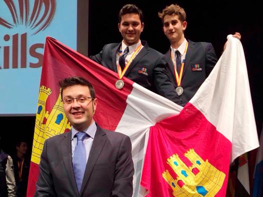 David Íñigo Cobo, del IES Aguas Vivas de Guadalajara, medalla de plata en el Certamen de SpainSkills 2017