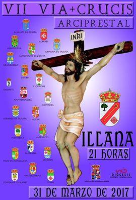 Illana acoge el V&#237;a Crucis del Arciprestazgo Pastrana-Mond&#233;jar