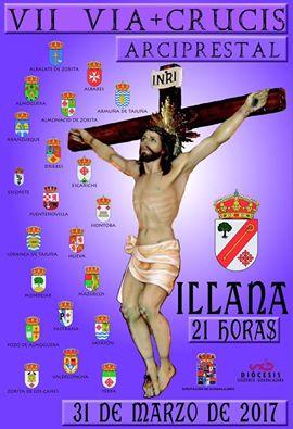 Illana acoge el Vía Crucis del Arciprestazgo Pastrana-Mondéjar