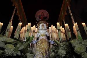 Arranca la Semana Santa en Guadalajara con la procesi&#243;n de Mar&#237;a Sant&#237;sima de la Misericordia