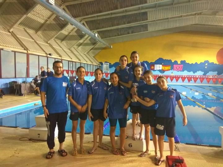 7 oros, 5 platas y 3 bronces consiguió el Alcarreño de Salvameneto en natación