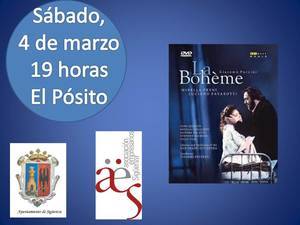 Este sábado, 'La Boheme' de Puccini en 'Vive la Opera' en Sigüenza