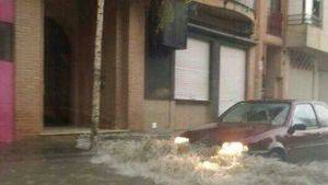 Las tormentas provocan este domingo en Guadalajara hasta cinco achiques de agua en la v&#237;a p&#250;blica