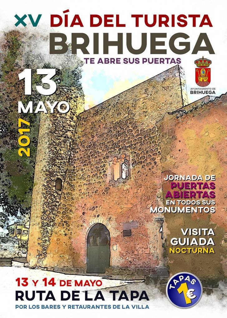 Brihuega celebrará su XV Día del Turista el 13 de mayo con una interesante Ruta de la Tapa
