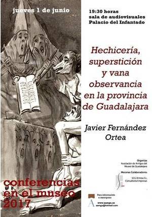 El Museo provincial acoge una conferencia sobre hechicer&#237;a y superstici&#243;n en Guadalajara