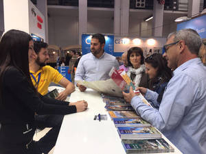 Excelente promoción de la oferta turística de la provincia de Guadalajara en la Feria B-Travel de Barcelona