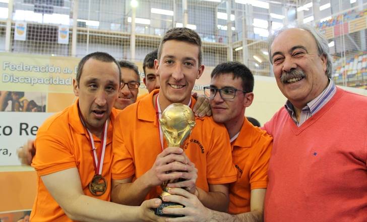 La Junta felicita a los participantes del campeonato regional de Fútbol Sala para personas con discapacidad intelectual