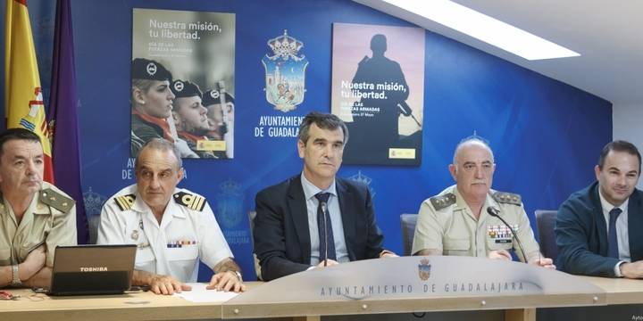 Guadalajara ya está preparada para acoger el Día de las Fuerzas Armadas