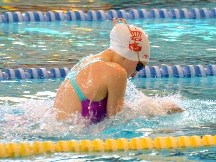 Inés Sancho, campeona de España de Natación Alevín