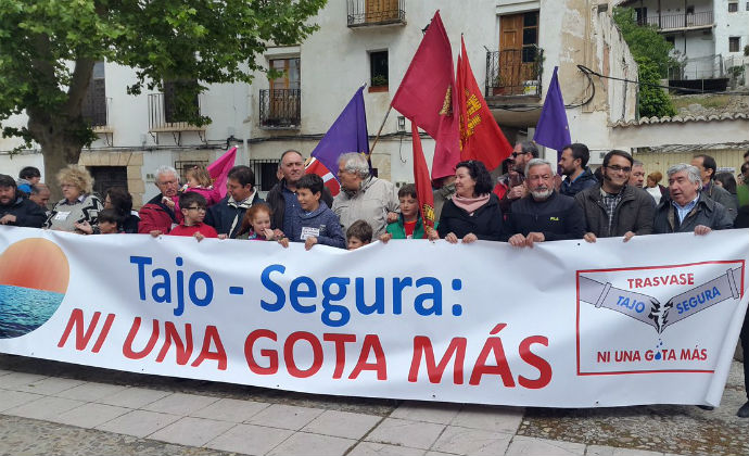 Nueva marcha entre Chillarón del Rey y Alocén contra el Trasvase Tajo-Segura