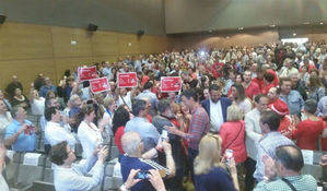 Pedro Sánchez se ve ganador y recuerda desde Guadalajara que las encuestas le dan 