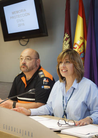 Los voluntarios de Protección Civil regalaron altruistamente a Guadalajara más de 20.000 horas de servicios