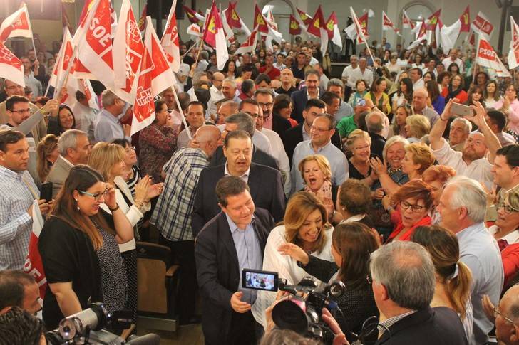 Susana Díaz en un acto con más de 900 militantes en Toledo : El PSOE es un partido autónomo y nadie nos va a humillar, ni decir lo que tenemos que hacer