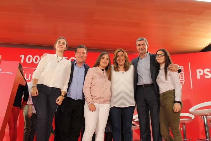 Susana Díaz en un acto con más de 900 militantes en Toledo : El PSOE es un partido autónomo y nadie nos va a humillar, ni decir lo que tenemos que hacer