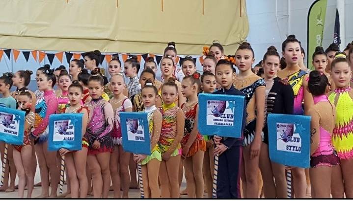Celebrada en Villanueva de la Torre la III Fase del Circuito Provincial de Rítmica de 2017