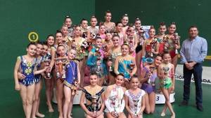 Celebrada en el San José la V Fase del Circuito Provincial de Rítmica de 2017