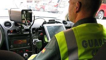 Pillado yendo con su moto a 208 km/h por la N-320 a la altura de Peñalver