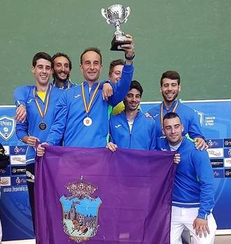 El Diocesano Central Óptica, campeón de España de frontenis
