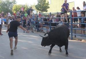 Más de 3.000 personas en el recorrido en el primer encierro de Fiestas de Cabanillas