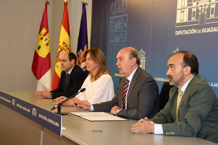 Latre: La Diputación de Guadalajara se ha convertido en el referente económico, inversor, social y cultural de la provincia