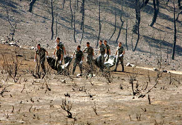 Mazarete con su alcaldesa Lucía Enjuto a la cabeza, recordará este lunes con una misa a las víctimas del incendio de Guadalajara de 2005
