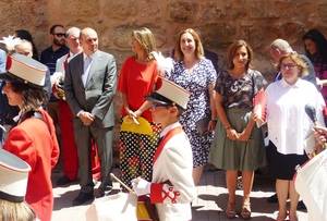 El presidente la de Diputaci&#243;n asiste a las Fiestas del Carmen en Molina de Arag&#243;n 