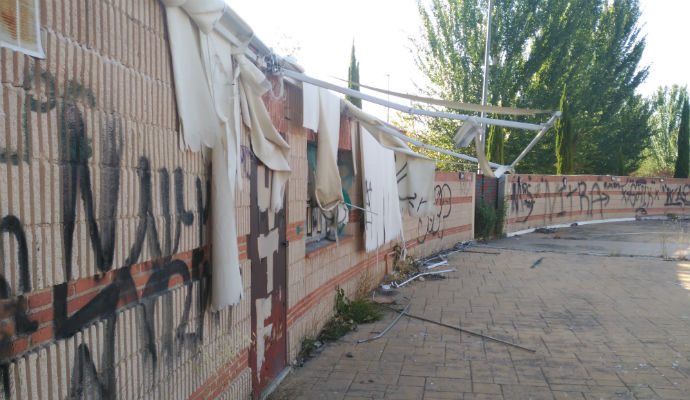 Ahora Guadalajara denuncia el abandono del auditorio del Barranco del Alamín