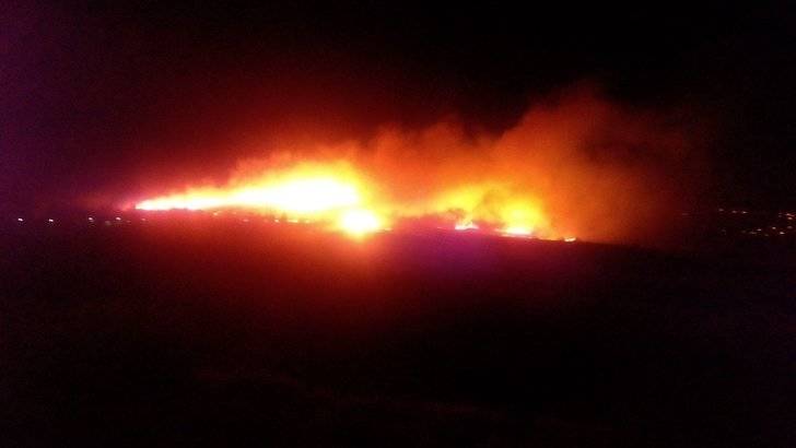 Controlado el importante incendio declarado detrás del Club de Campo del Casino de Guadalajara