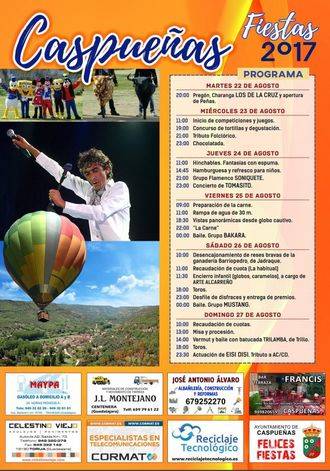 Caspueñas arranca este martes sus fiestas patronales