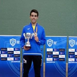 El alcarreño Eduardo Foguer campeón de España Frontenis