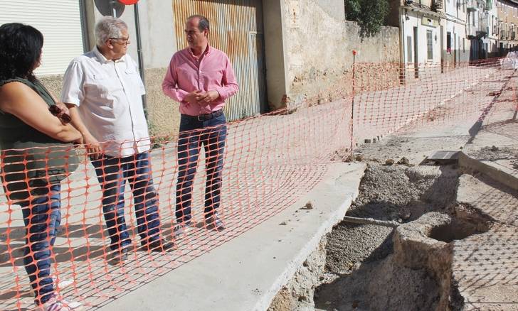 Marchan a buen ritmo las obras de la depuradora de Cifuentes