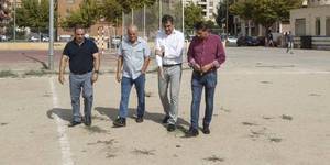 Román anuncia una inversión de medio millón de euros para el nuevo Parque de Ocio Deportivo en Los Manantiales