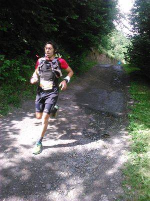 El corredor alcarre&#241;o Sergio Tejero, podium de la Mitic de Andorra 