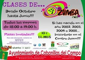 Zumba para adolescentes, los viernes en el Centro Joven de Cabanillas