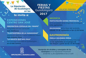 Diputaci&#243;n promueve diversas actividades durante las Ferias y Fiestas de Guadalajara
