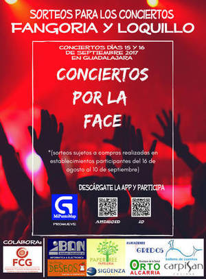 FCG invita a disfrutar de los conciertos de Ferias de Guadalajara por la Face