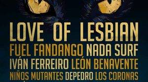 Love of Lesbian, Coque Malla y Juli&#225;n Maeso, entre los artistas del Festival Gigante de Guadalajara