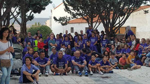 Rotundo éxito de la reivindicativa Marcha Violeta nacida en Cabanillas del Campo