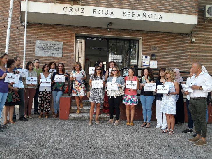 Cruz Roja Guadalajara guarda un minuto de silencio por su compañera asesinada en Afganistán