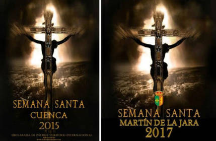 Plagian un cartel de Semana Santa a una Hermandad de Cuenca