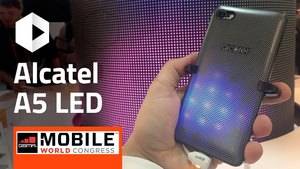 El Alcatel A5 LED, primer smartphone del mundo con carcasa LED interactiva